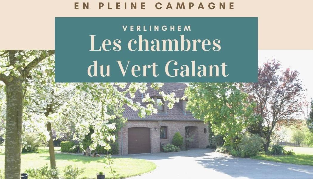 Les Chambres Du Vert Galant "La Campagne Qui Murmure" Verlinghem ภายนอก รูปภาพ